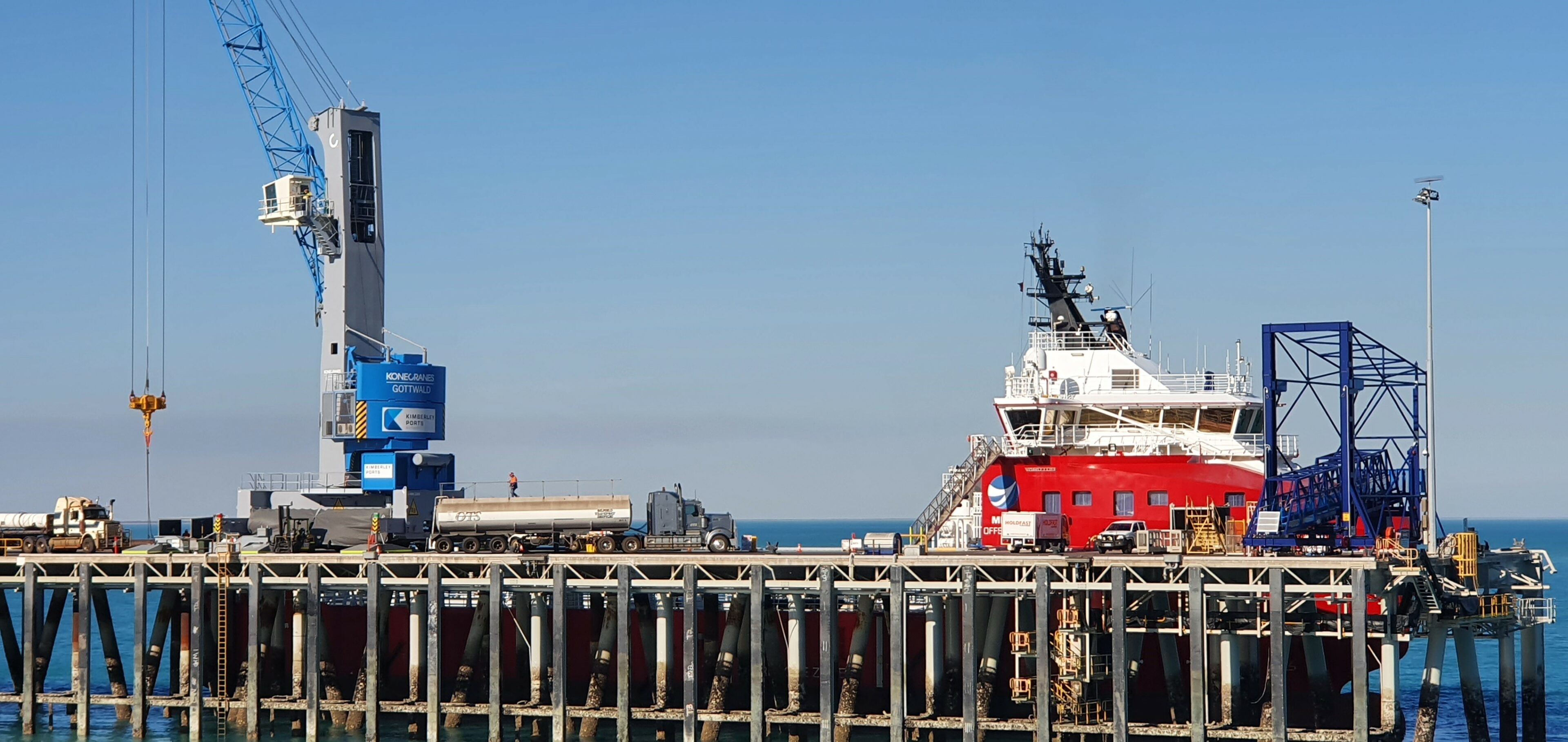 KIMBERLY PORTS HARBOUR CRANE